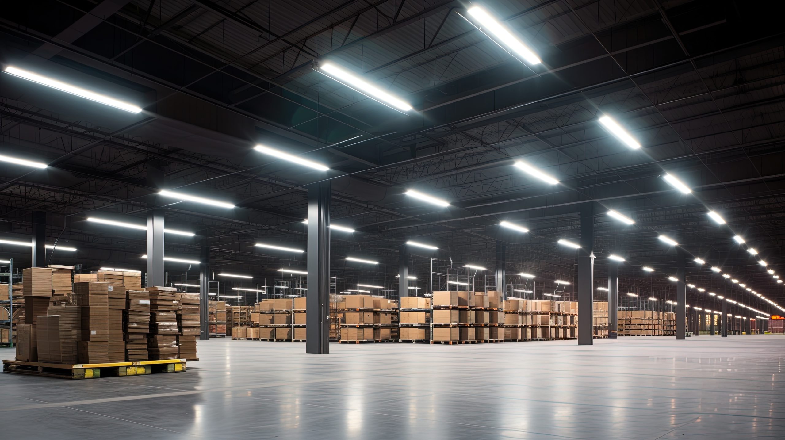 Wohnung mit LED Beleuchtung