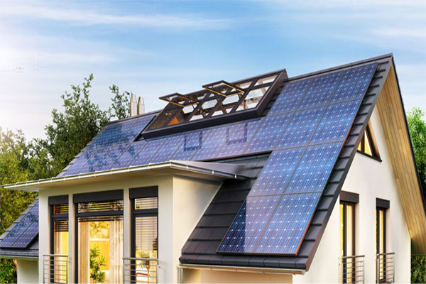 PV Anlagen Wohnung mit LED Beleuchtung