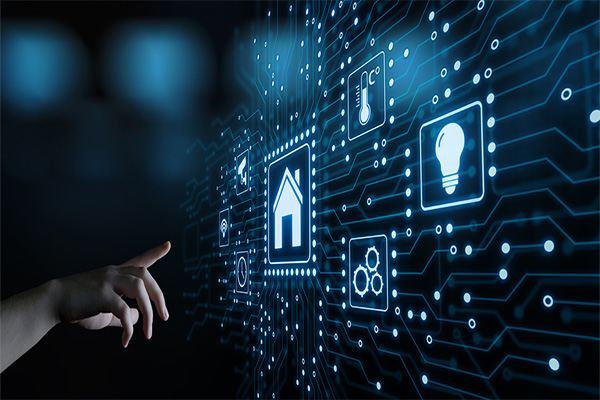 Smart Home Industrie & Logistik Wohnung mit LED Beleuchtung